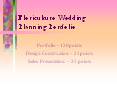 Floriculture Wedding Planning Portfolio Portfolio  120point