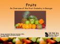 ... the economic impact of fruit in Georgia Fruit Industr