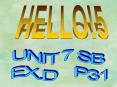 The past perfect tense Look at this sentence . How is th