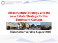 Infrastructure Strategy and the new Estate Strategy for th