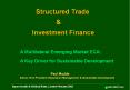 Investment Finance A Multilateral Emerging Market ECA: A Ke