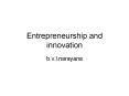 Entrepreneurship and innovation b.v.l.narayana Conceptua