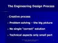 The Engineering Design Process Creative process Proble