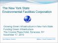 The New York State Environmental Facilities Corporatio