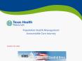 Population Health Management Accountable Care Journe