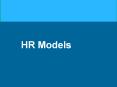 HR Service Delivery (self-service, service center an