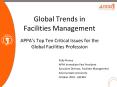 Global Trends in Facilities Management APPA s Top Te