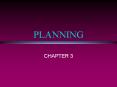 PLANNING CHAPTER 3 Planning HR Planning is the process o