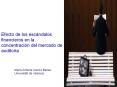 Efecto de los esc ndalos financieros en la concentraci n de