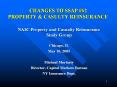 CHANGES TO SSAP #62 PROPERTY & CASULTY REINSURANCE NAI