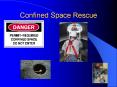 Confined Space Rescue IDLH Atmosphere Entrant (Primary # 2