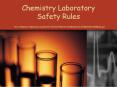 Chemistry Laboratory Safety Rule