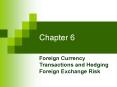 Accounting for Foreign Currency Transactions * Transactio