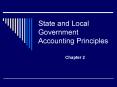 State and Local Government Accounting Principles Chapter 