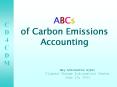 ABCs of Carbon Emissions Accounting May Antoniette Ajer