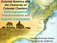 Colonial America and the Character of Colonial Charter