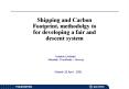Neues Logo Stand: 7.5.97. Shipping and Carbon Footprint