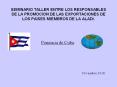 seminario taller entre los responsables de la promocion d