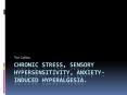 Tori Collins Pain and Stress Chronic pain is an inescapabl