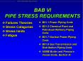 BAB VI PIPE STRESS REQUIREMENTS Failures Theories Stres