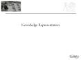 Knowledge Representation Knowledge Representation Hypothesi