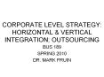 ... the walt disney company 1995-2009 april 27, chapter 1
