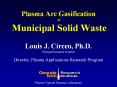 Plasma Arc Gasification of Municipal Solid Waste Louis J