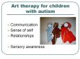 Art therapy for children with autism Communication Sense o