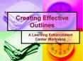Getting Started: The Thesis Write the thesis (the mai