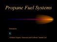 Propane Fuel Systems Presented by K Kubota Engine Americ