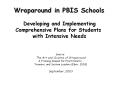 Wraparound in PBIS Schools Developing and Implementin