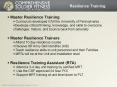 Resilience Training Master Resilience Training Curriculu