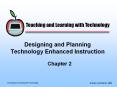 Teaching and Learning with Technology Designing and Plannin