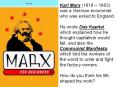 Karl Marx (1818   1883) was a German economist who wa