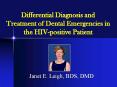 Differential Diagnosis and Treatment of Dental Emergencie