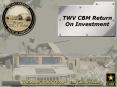 TWV CBM Return On Investment TWV CBM Return On Investmen