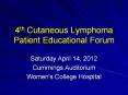 Specializes in cutaneous lymphomas, autoimmune skin disease