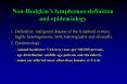 Non-Hodgkin s lymphomas-definition and epidemiology 1