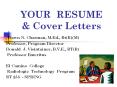 RAD.TECH. #255 ... & Cover Letters Dawn N. Charman, M.Ed.