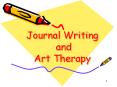 Journal Writing and Art Therapy Journal Writing Benefits o