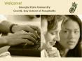 Cecil B. Day School of Hospitality Welcome! Welcome to th