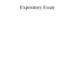 Expository Essay My home is a special place . It is specia