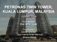 PETRONAS TWIN TOWER, KUALA LUMPUR, MALAYSIA-COBR