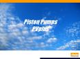 Piston Pumps PVplus PV plus The heavy duty pump PV plus Th