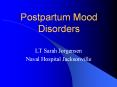 Treatment of postpartum depression important for materna