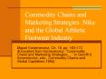Commodity Chains and Marketing Strategies: Nike and th