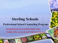 Professional School Counseling Program Sterling High Schoo