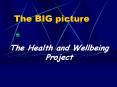 The BIG picture The Health and Wellbeing Project Health an