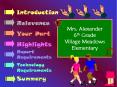 Introduction Relevance Mrs. Alexander 6th Grade Villag