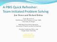 A PBIS Quick Refresher: Team Initiated Problem Solving Ji
